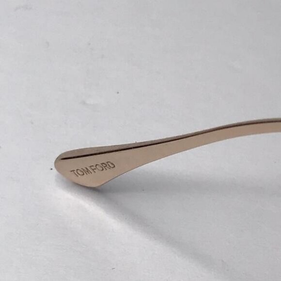 💯 Original Tom Ford Square Sunglasses TF901 Toby-02 28T Gold 60mm FT0901 - Picture 11 of 12